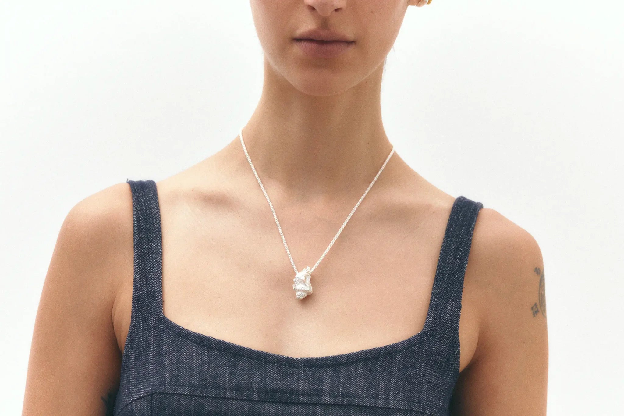 Simuero | Una Caracola Necklace | Silver – One of a few