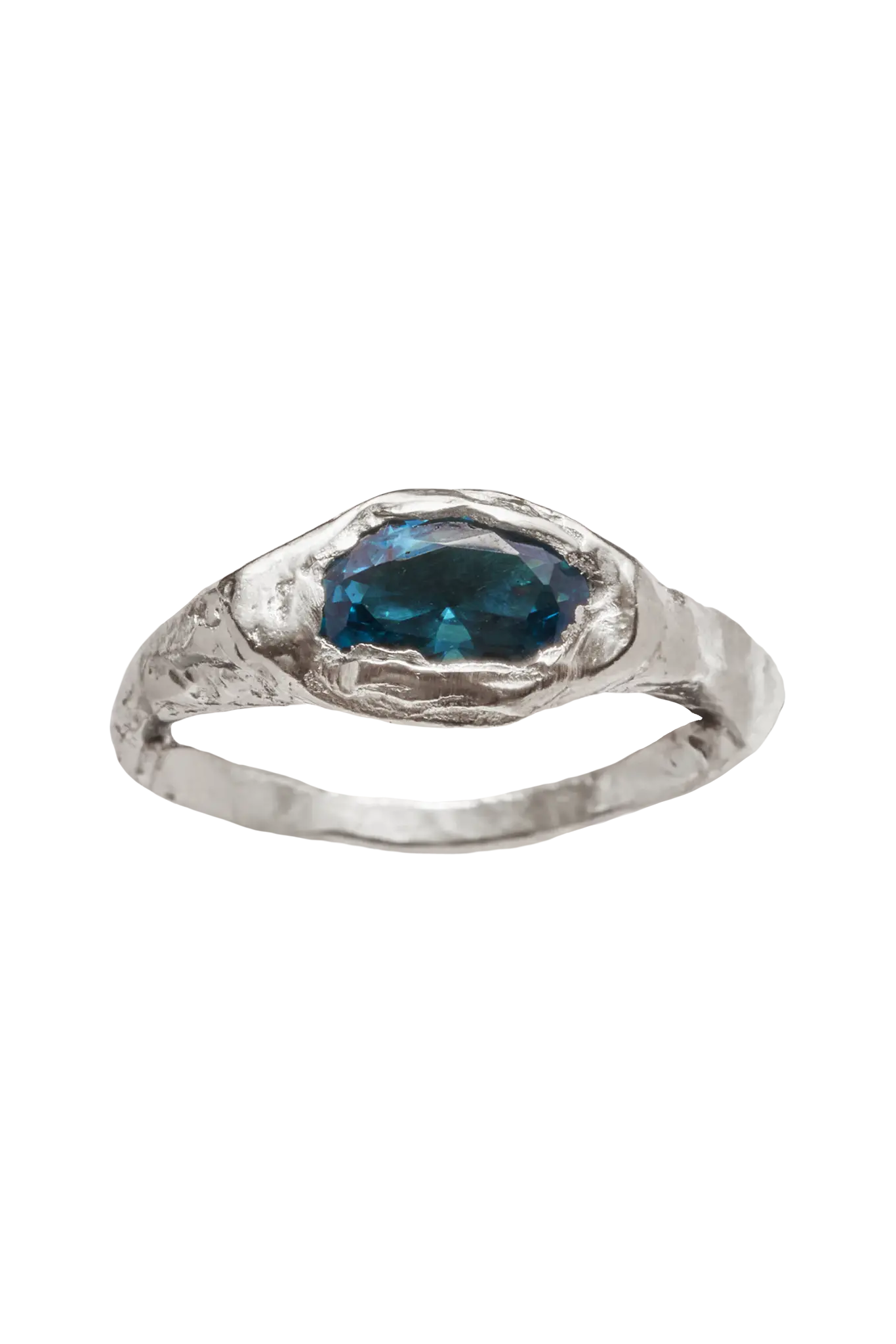 k*f様 【simuero】 Faro Formentor ring Simuero | Faro Formentor Ring | Silver/Blue – One of a few