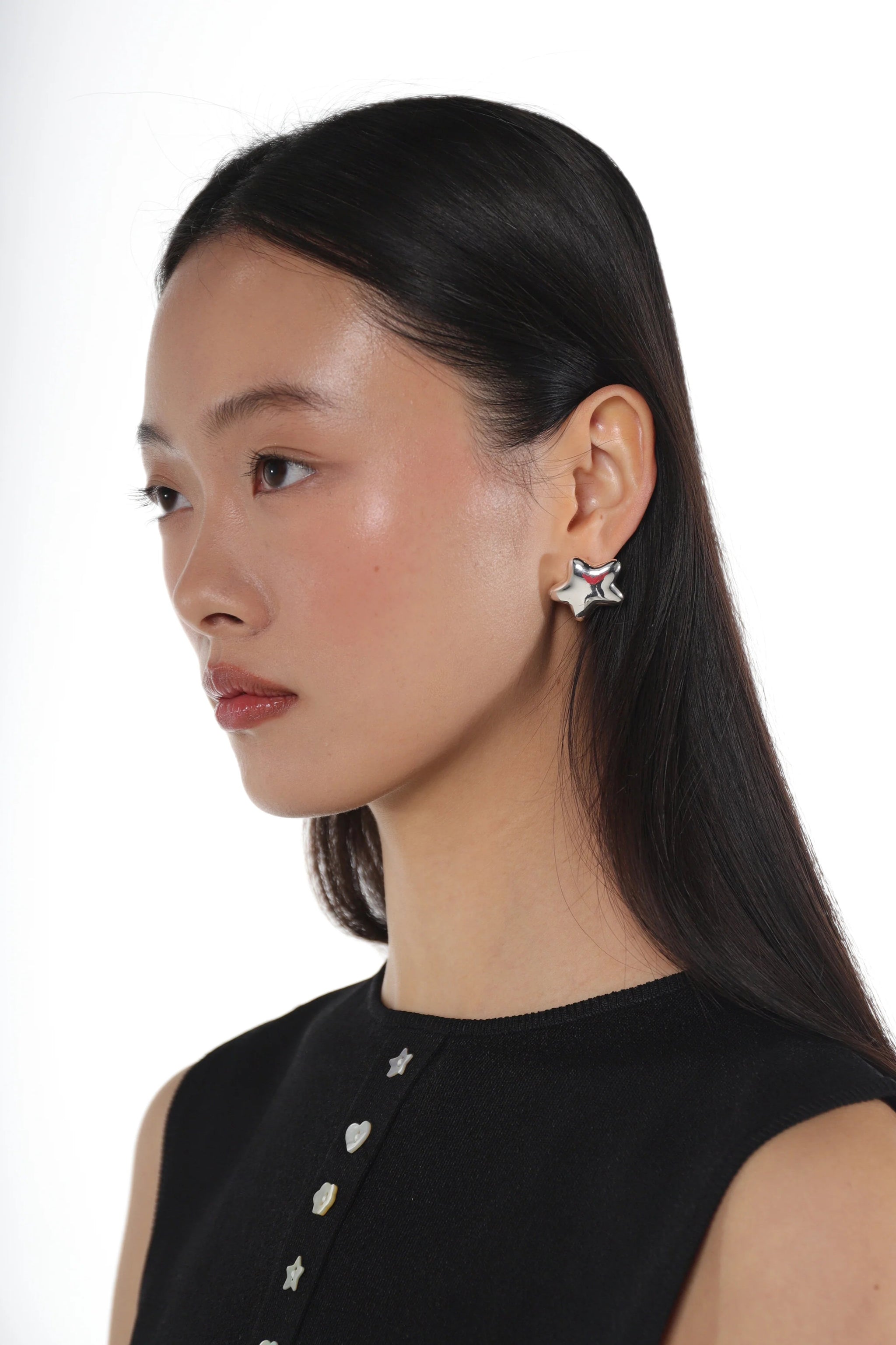 Sandy Liang | Found Earrings | Silver – One of a few
