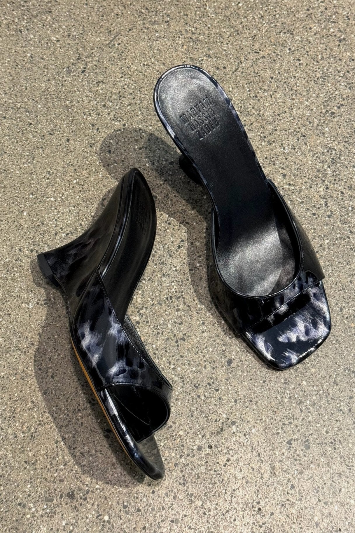 Maryam Nassir Zadeh | Lido Wedge | Obsidian – One of a few