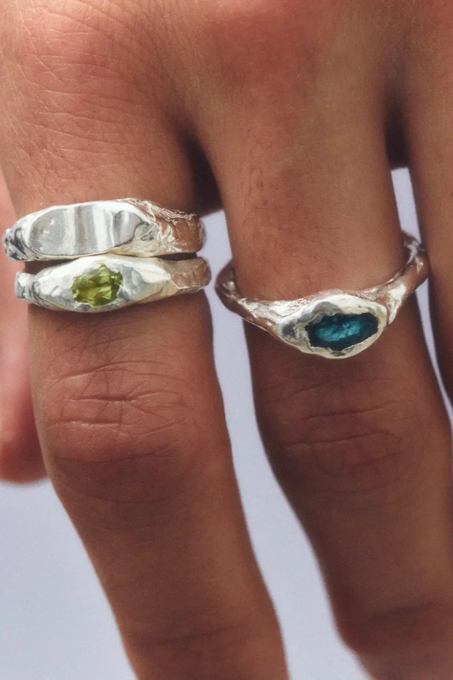 Simuero | Faro Formentor Ring | Silver/Blue – One of a few Simuero | Faro Formentor Ring | Silver/Blue – One of a few