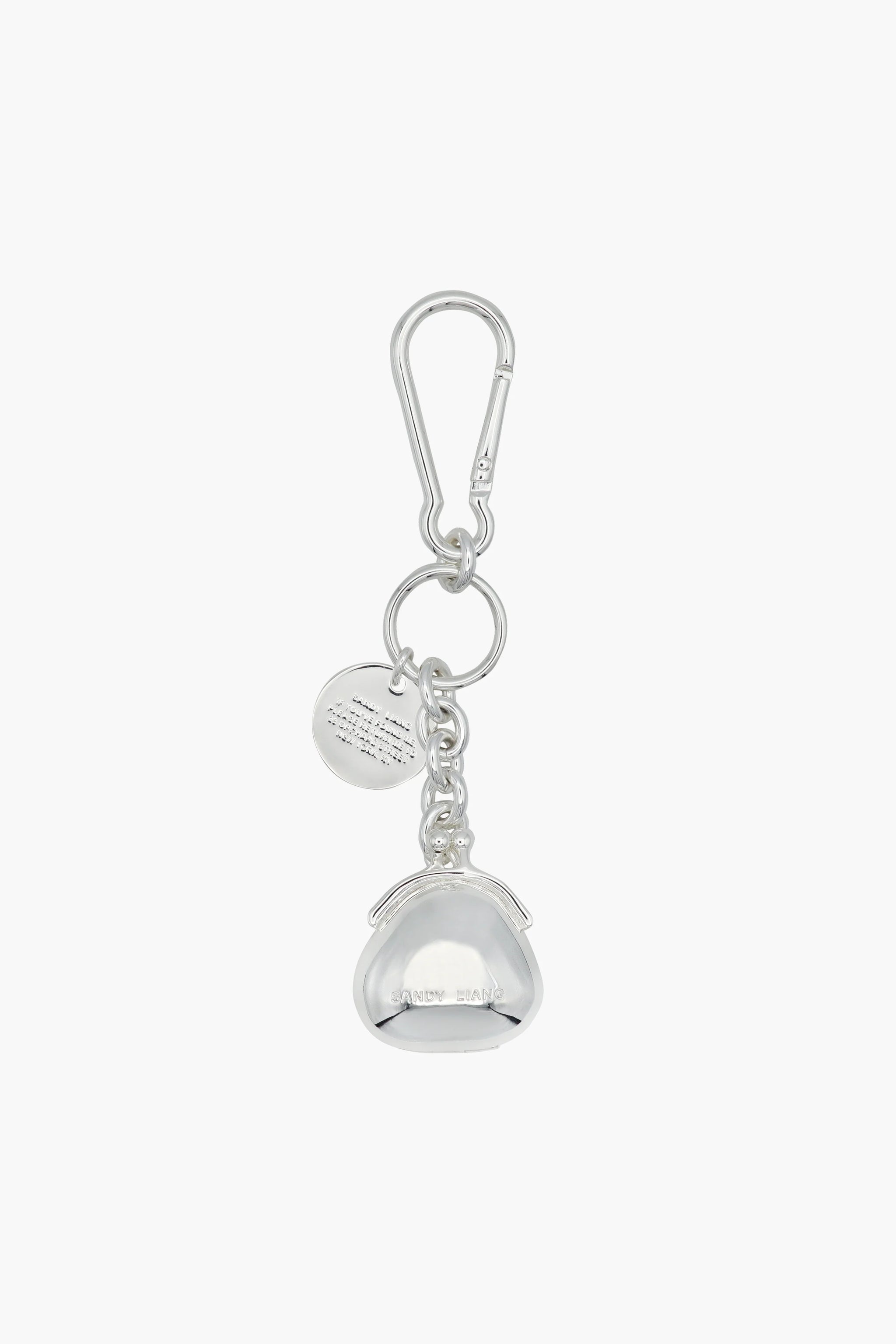 Sandy Liang | Souvenir Pouch Key Charm | Silver – One of a few Sandy Liang | Souvenir Pouch Key Charm | Silver – One of a few