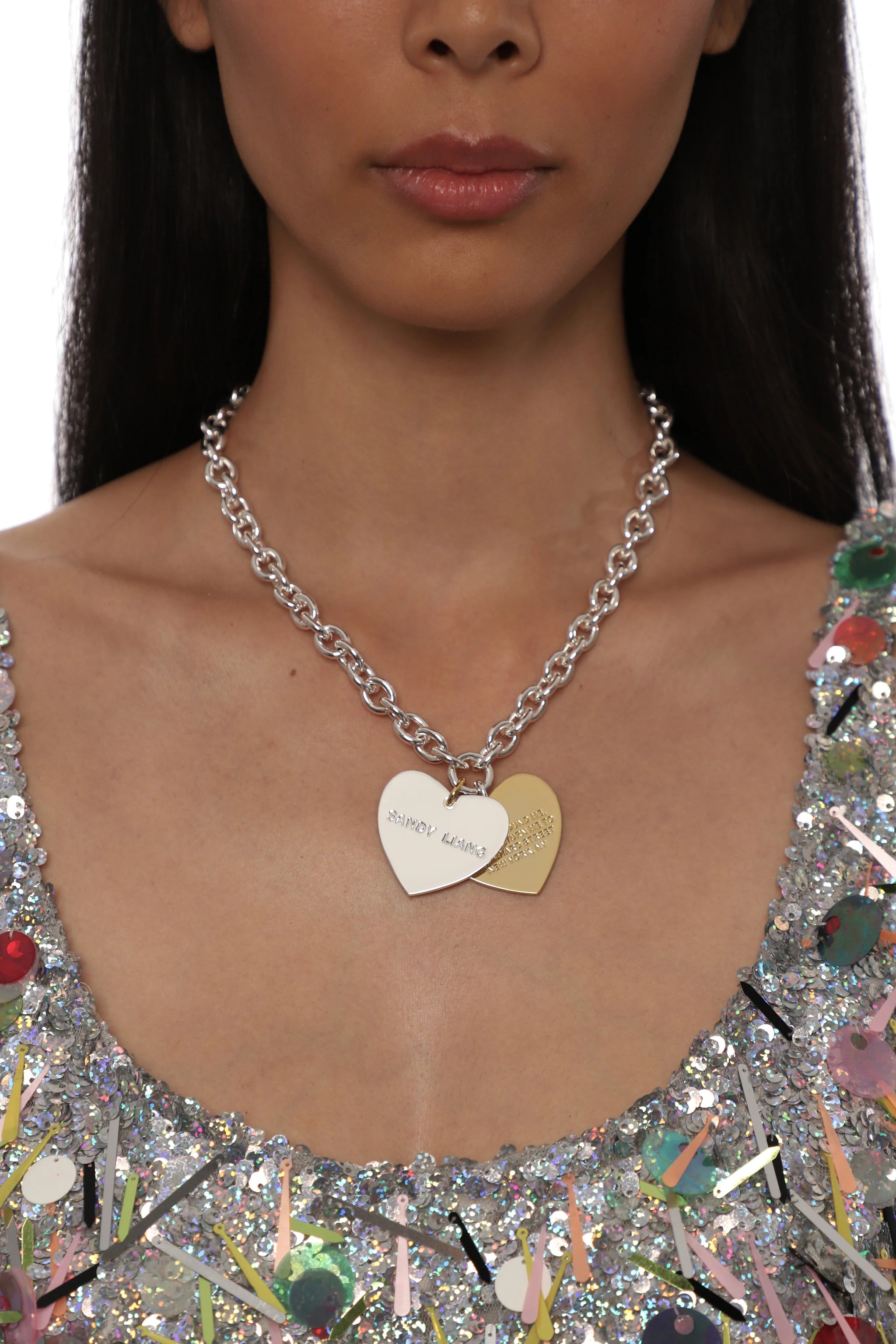 Sandy Liang | Found Pendant Necklace | Multi – One of a few