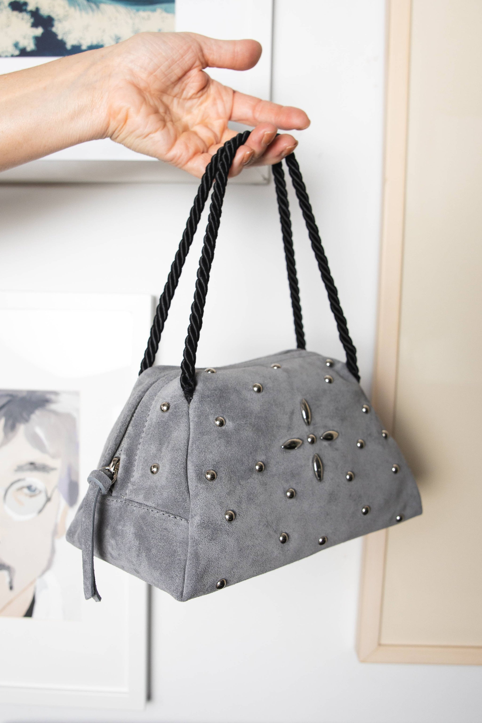 Maryam Nassir Zadeh | Sun Purse Flor Stud | Stone – One of a few