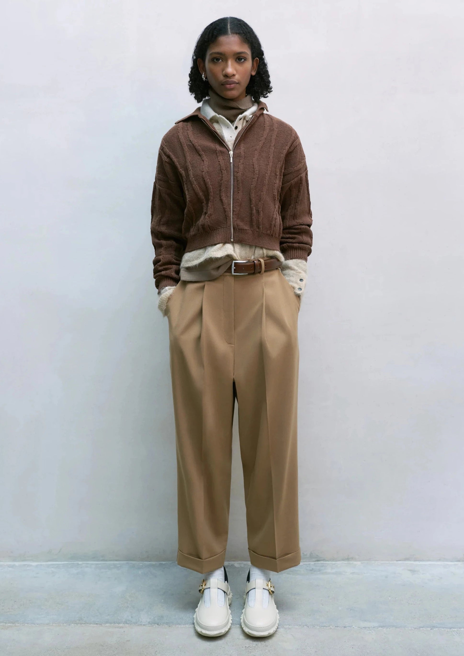 Cordera | Tailoring Masculine Pants | Camel