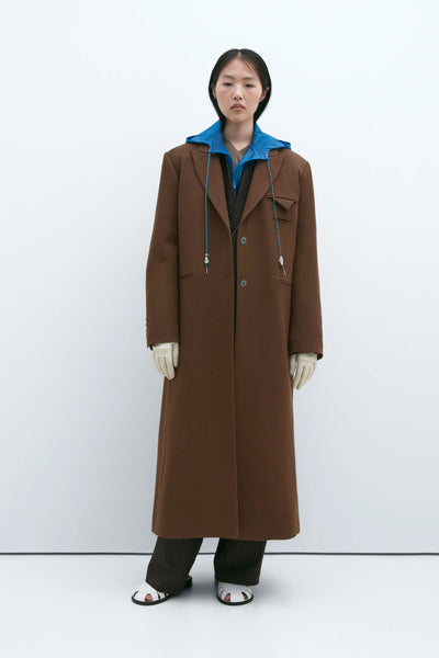 【ENOF】wool rever half coat ENOF wool rever half coat