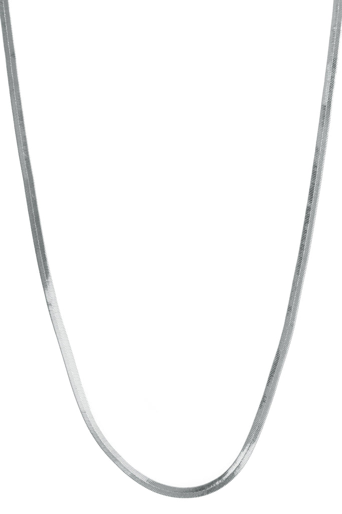 Necklace, Silver, Herringbone